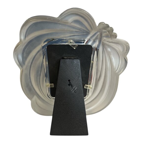 90s Mikasa Love Knot Glass Picture Frame – Holds 4x6 Photo - Picture 3 of 4